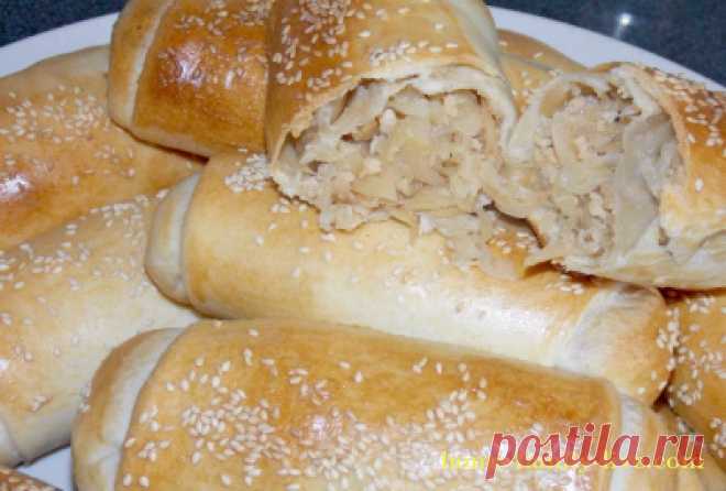 Молдавские слоеные пирожки с капустой/Сайт с пошаговыми рецептами с фото для тех кто любит готовить