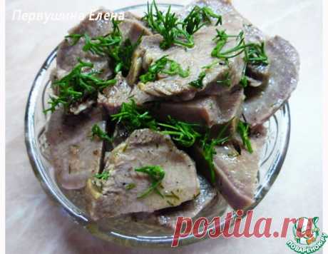 Маринованный язык – кулинарный рецепт