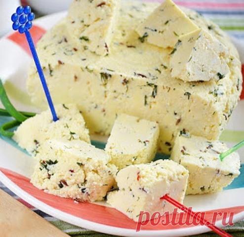 Домашний сыр - в миллион раз вкуснее, полезнее магазинного
