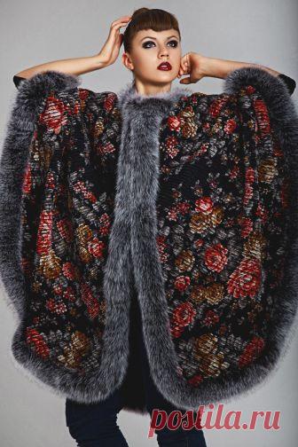 Оригинальные женские пончо ручной работы