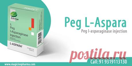 Buy Peg l-Aspara at the best price on Magicine Pharma. This medication contains Peg L-Asparaginase injection as an active ingredient and it is available in the form of injection. L-Aspara (Peg L-Asparaginase) injection is an anti-cancer medication, which is used for the treatment of Blood cancer. Order ritocom price effective medicine at an affordable range of prices. We also provide a wide range of branded, patented, and generic life-saving drugs with exceptional services like - secure payment
