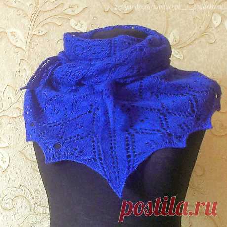🧶 Обожаю вязать шали. 20 шалей, которые я связала за 2 года | Сундучок с подарками | Дзен