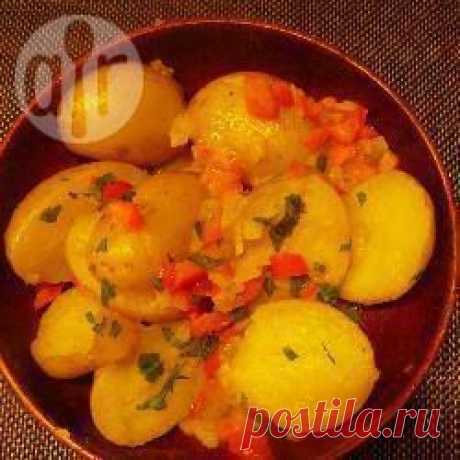 Рецепт: Отварной картофель с горчичной заправкой - все рецепты России