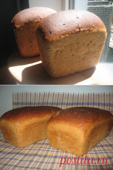 Ароматный пшенично-ржаной хлеб на закваске : Хлеб, батоны, багеты, чиабатта