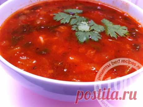 Рецепт супа харчо с куриной грудкой - Суп Харчо от 1001 ЕДА