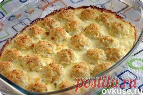 Нежные куриные шарики в сырно-сливочном соусе - Простые рецепты Овкусе.ру