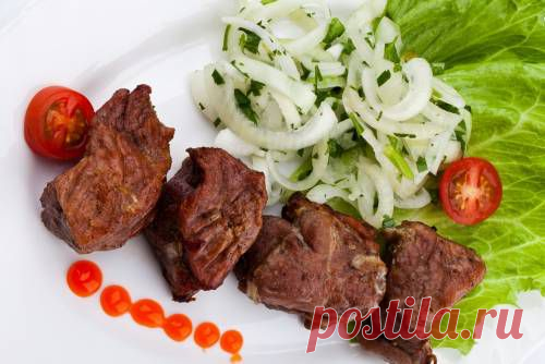 Маринованный лук к шашлыку / Простые рецепты