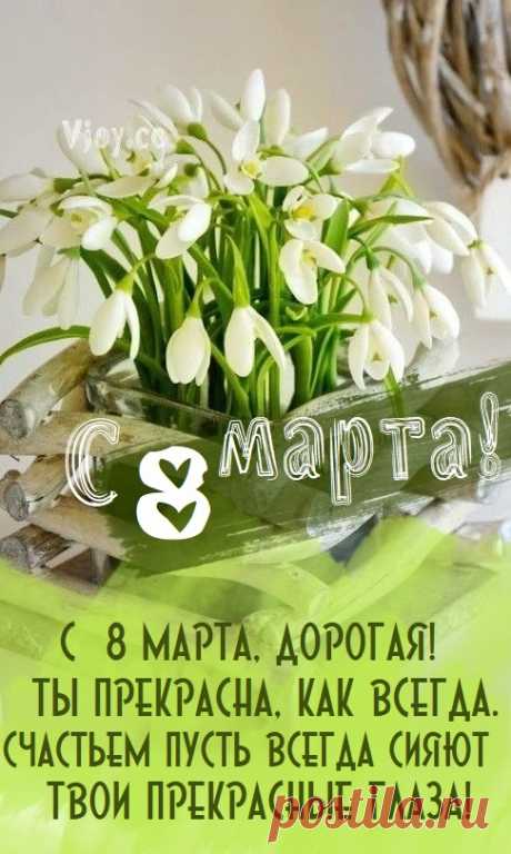 8 Марта в день весенний
Тебе желаю от души,
Чтоб в плюсе было настроенье,
И вести были хороши!
открытки с 8 марта красивые с цветами и пожеланиями