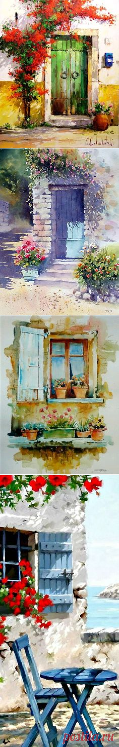 Bev Wells WATERCOLOR | Watercolor reference