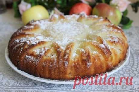 Манник с яблоками — Сад Заготовка
