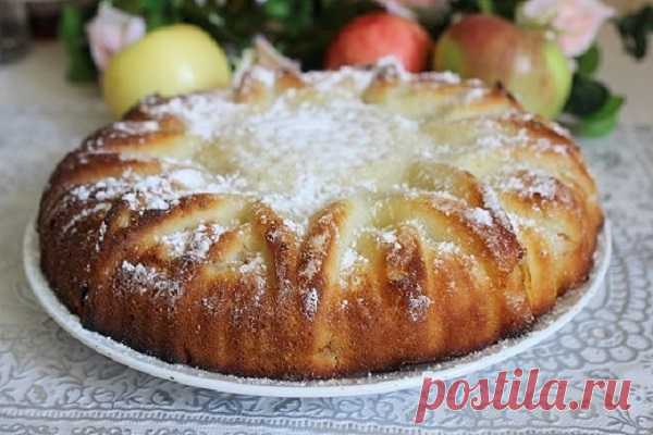 Манник с яблоками — Сад Заготовка