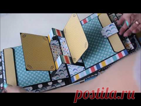 МК интерактивный альбом / Pop up конструкции / Часть 2