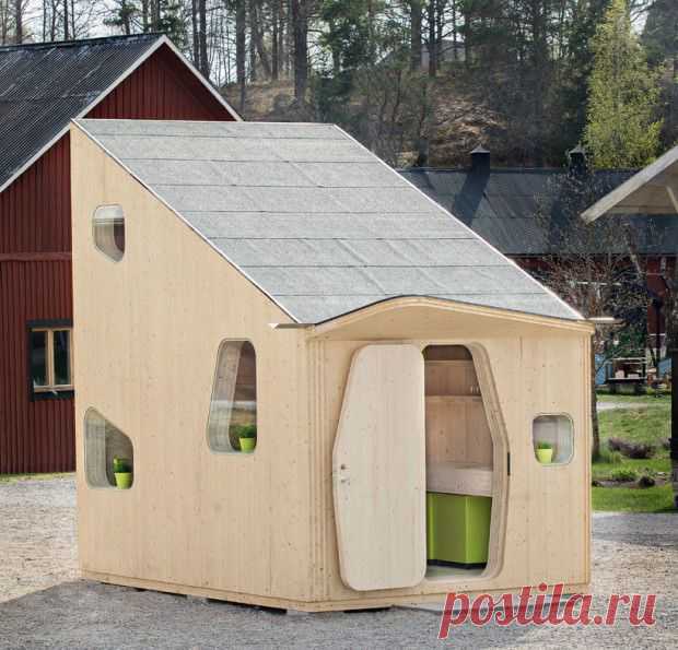 Миниатюрный, мобильный дом для студентов ручной сборки / KNITLY.com - блог о рукоделии