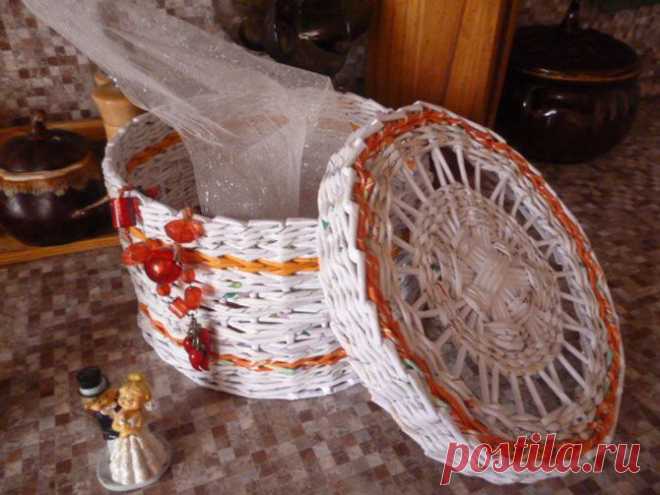 Плетение корзинки