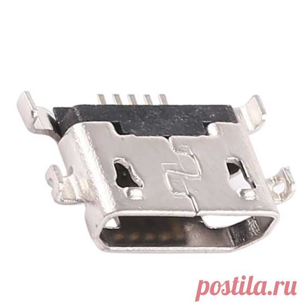 Системный Разъем для Huawei Ascend G7 Plus, Mate 7, GR3, Honor 6 microUSB 5 pin купить