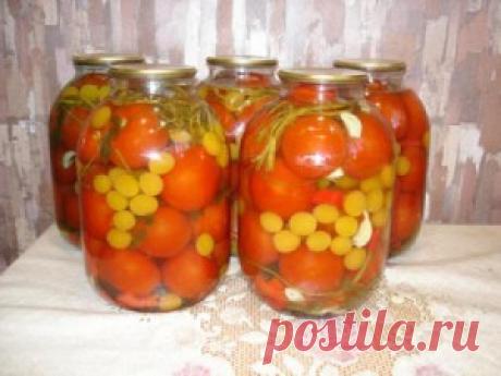 Помидоры с алычой