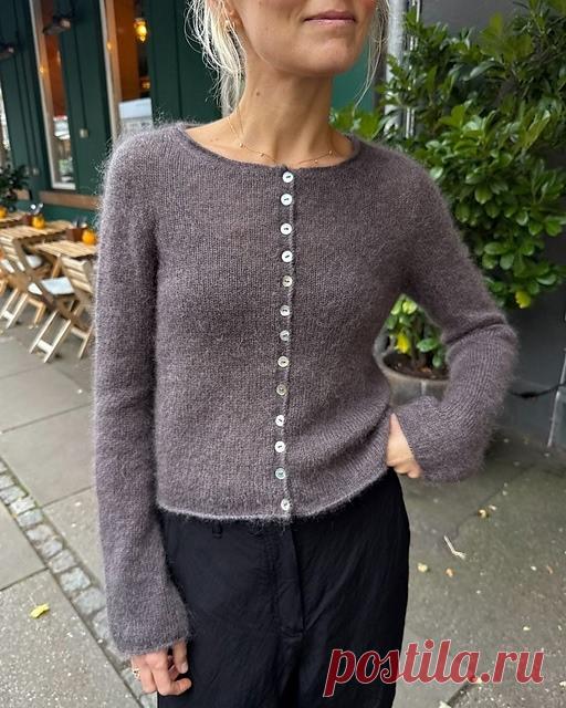 Пост на стене #вязание #спицы #кардиган