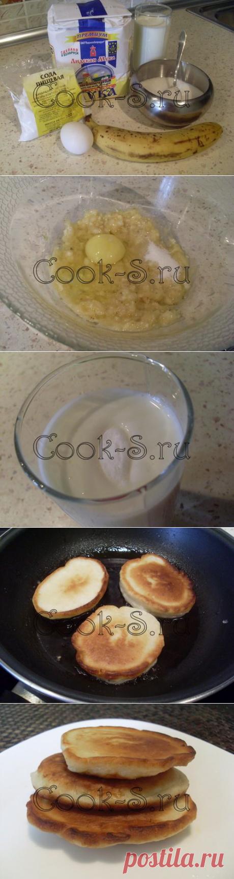 Банановые оладьи - Пошаговый рецепт с фото | Десерты