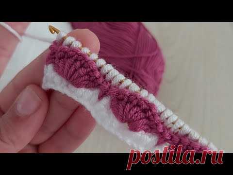 Amzing Easy Tunisian Crochet - Bu Örgü Modeline Bayilacaksınız