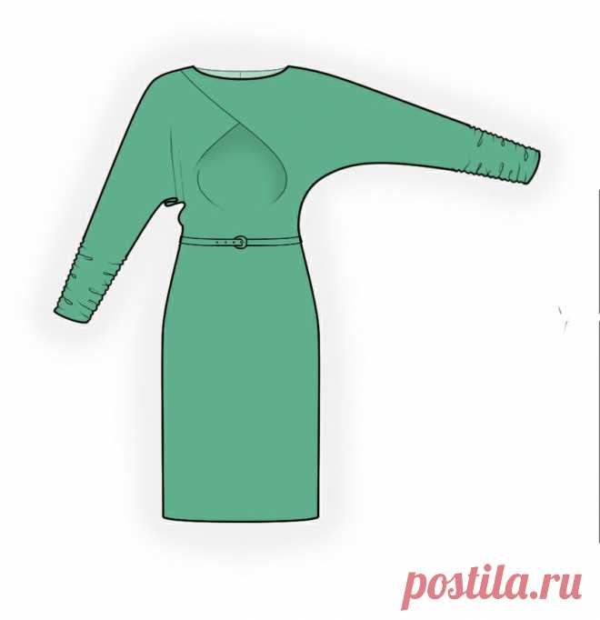 Выкройка трикотажного платья http://latelye.ru/mod-p.php?t=0&mod=4346