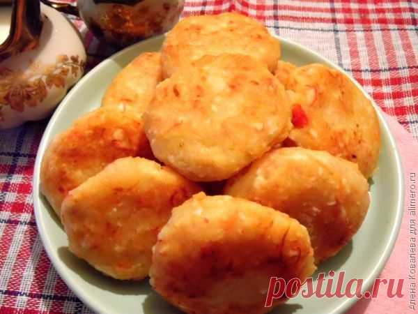 Картофельные котлеты с крабовыми палочками
