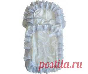 Папитто Конверт атлас с гипюром Бабочка