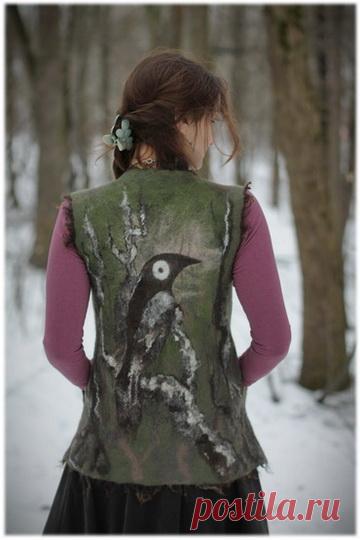 Зарисовки из флиса - Ярмарка Мастеров - ручная работа, handmade