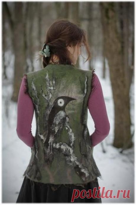 Зарисовки из флиса - Ярмарка Мастеров - ручная работа, handmade