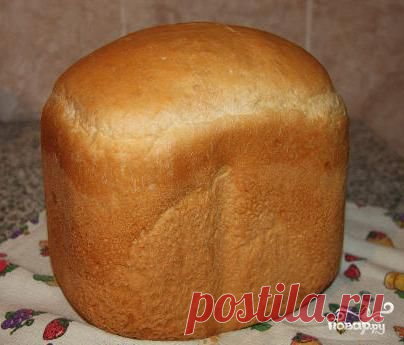 Хлеб белый пышный - кулинарный рецепт на Повар.ру