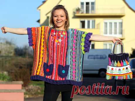 Вязаная цветотерапия от Tricotcolor
