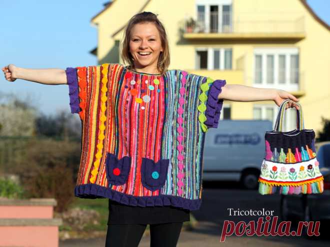 Вязаная цветотерапия от Tricotcolor