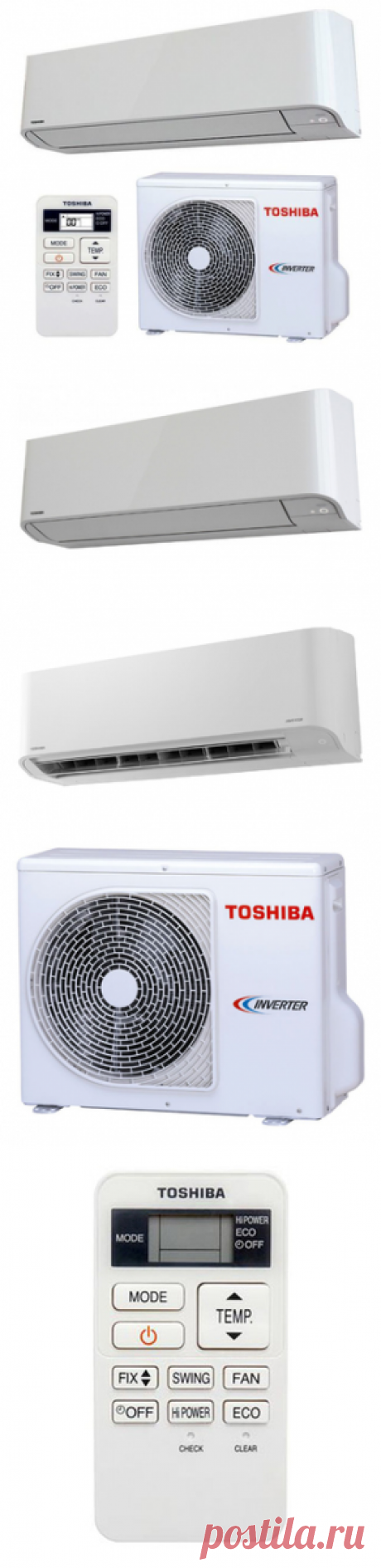 Сплит-система Toshiba RAS-05BKV-E / RAS-05BAV-E инвертор (артикул: Т-202932) в Москве