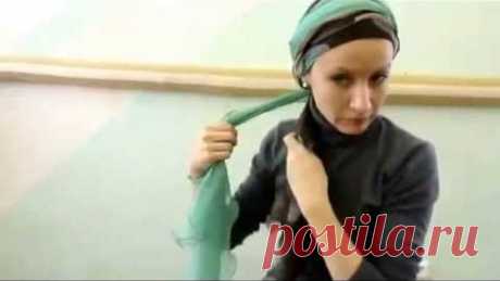 15 способов завязывания шифонового шарфа. Часть 2