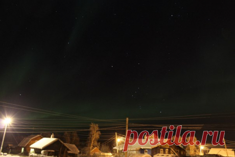 Умба, северное сияние 14.12.2015 / Социальная погода