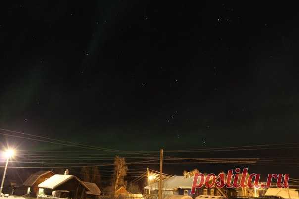 Умба, северное сияние 14.12.2015 / Социальная погода