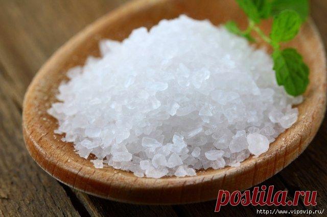 Поваренная соль —лекарство, которое всегда под рукой