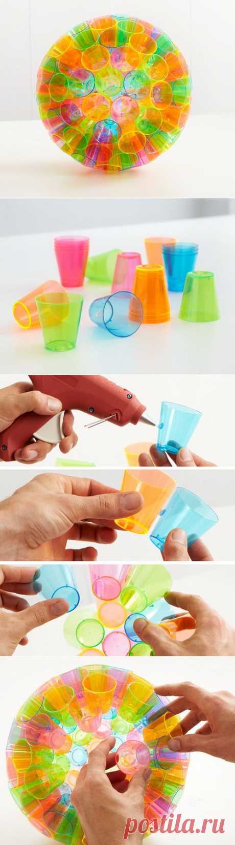 Бомбезный светильник своими руками за 10 минут