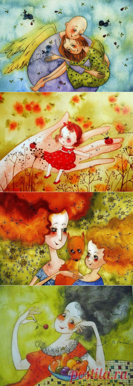 Художник Виктория Кирдий. Рисунки и картинки