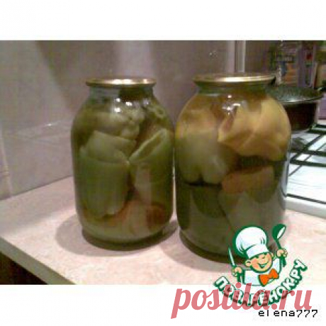 Болгарский перчик на зиму для фарширования - кулинарный рецепт