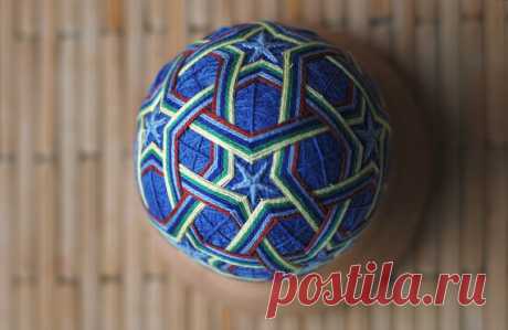 Japanese Handmade Temari Ball от NikasTemari на Etsy