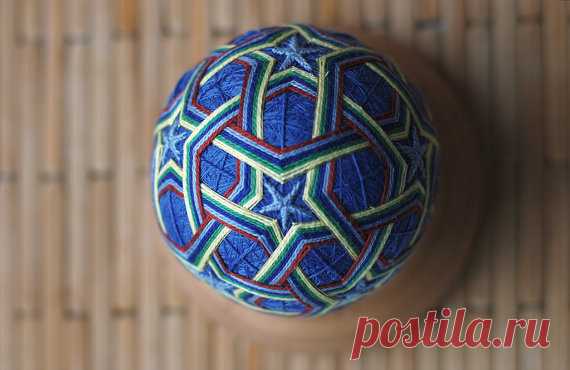 Japanese Handmade Temari Ball от NikasTemari на Etsy