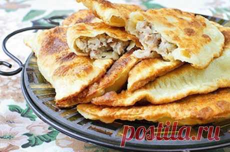 Чебуреки &quot;Под градусом&quot; - отменные, хрустящие, нежные, сочные! – Вкусные рецепты для всей семьи
