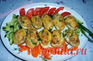 картофель фаршированный мясом | Домашняя еда