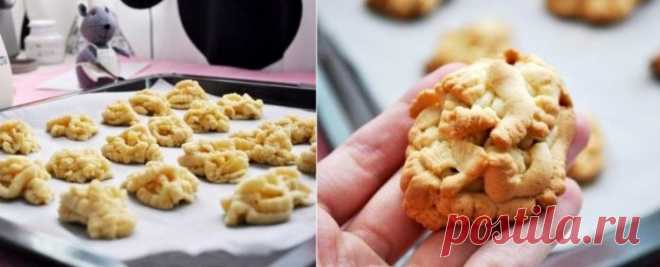 Любимое печенье из мясорубки — экономный рецепт из советских времен!