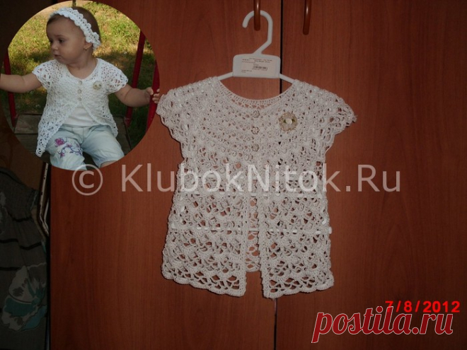 Ажурный жакет | Вязание для девочек | Вязание спицами и крючком. Схемы вязания.