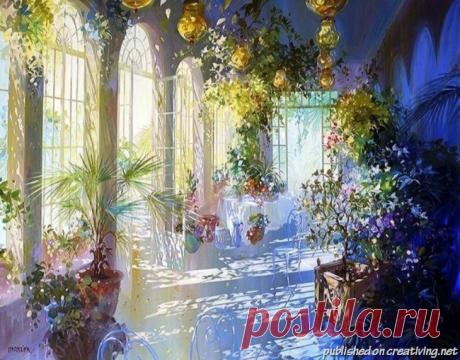 Картины, написанные солнечными зайчиками от Лорана Парселье | Креативные фотографии