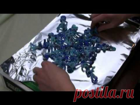 How To Stiffen Crochet Snowflakes by Snowcatcher