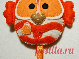 Шьем сову-ключницу из фетра - Ярмарка Мастеров - ручная работа, handmade