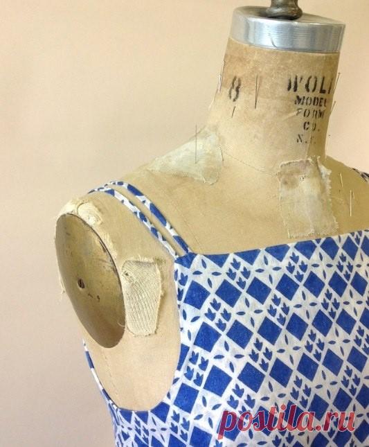 ​Интересный способ создания тонких бретелей