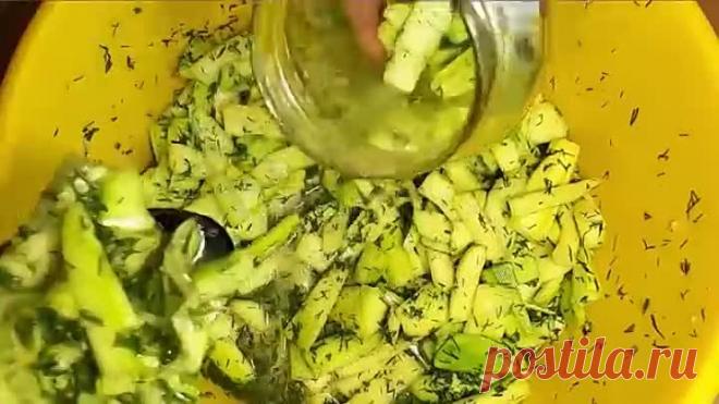 КАБАЧКИ НА ЗИМУ с Горчицей и ЧЕСНОКОМ Никого не Оставят Равнодушным